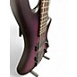 Used Schecter Guitar Research Stiletto Studio 5 String Purple Electric Bass Guitar