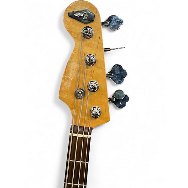 Used Miscellaneous j style bass metallic green Electric Bass Guitar