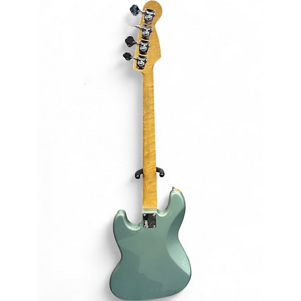 Used Miscellaneous j style bass metallic green Electric Bass Guitar