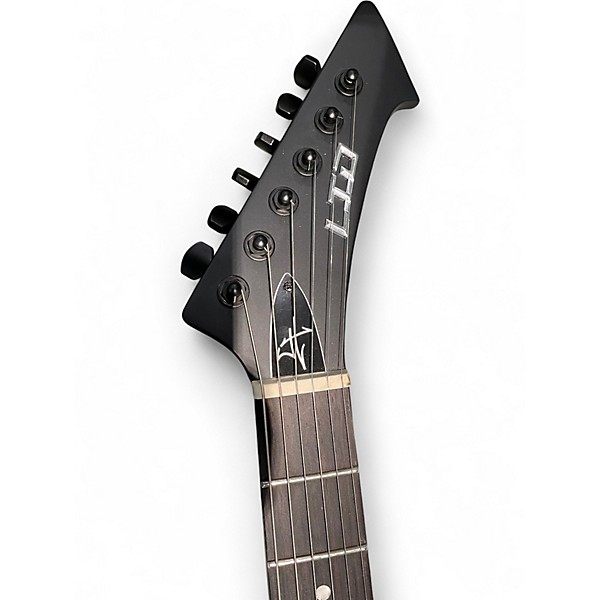 Used ESP LTD James Hetfield Snakebyte Black Solid Body Electric Guitar
