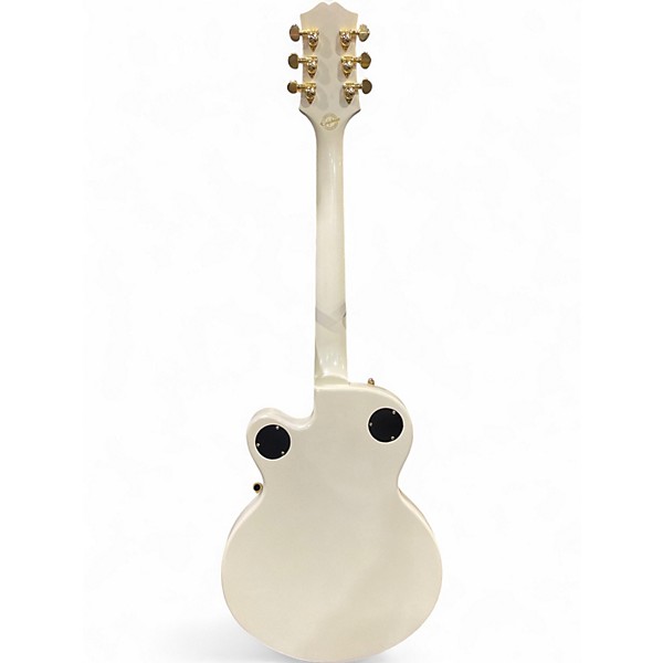 Used Epiphone Wildkat with Bigsby Pearl White Hollow Body Electric Guitar