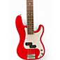 Used Squier Mini Precision Bass Dakota Red Electric Bass Guitar