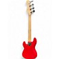 Used Squier Mini Precision Bass Dakota Red Electric Bass Guitar