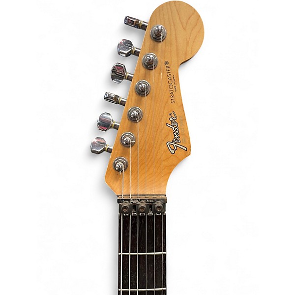 Used Fender Stratocaster HSS w/Kahler bridge Black Solid Body Electric Guitar