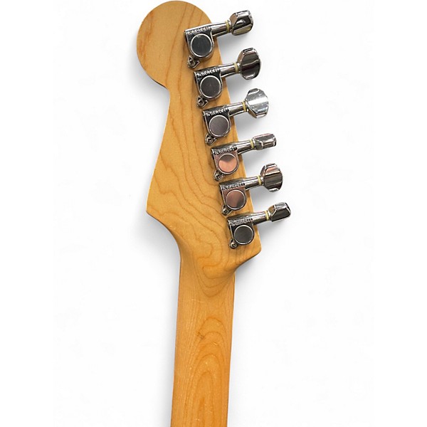 Used Fender Stratocaster HSS w/Kahler bridge Black Solid Body Electric Guitar