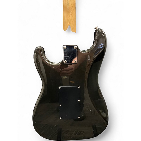 Used Fender Stratocaster HSS w/Kahler bridge Black Solid Body Electric Guitar