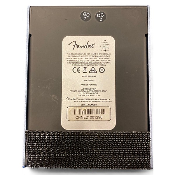Used Fender Tre-verb Effect Pedal