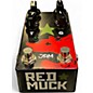 Used Jam Red Muck Bass Effect Pedal