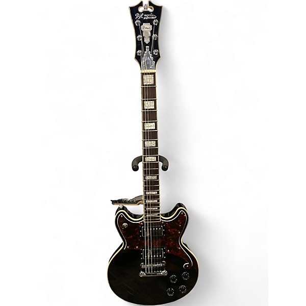 Used D'Angelico premier brighton Black Solid Body Electric Guitar