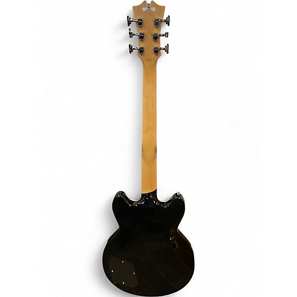 Used D'Angelico premier brighton Black Solid Body Electric Guitar