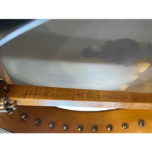 Vintage 1920s Bacon The Bacon Peerless Tenor Banjo Natural Banjo