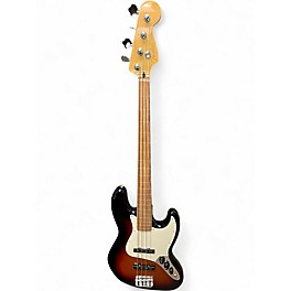 Used Fender Player Jazz Bass Pau Ferro Fingerboard 3 Color Sunburst Electric Bass Guitar