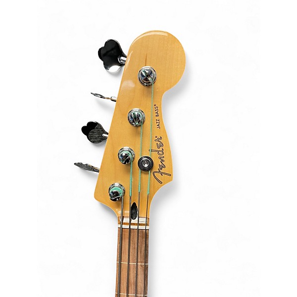Used Fender Player Jazz Bass Pau Ferro Fingerboard 3 Color Sunburst Electric Bass Guitar
