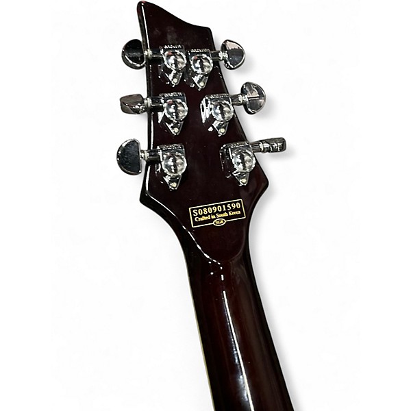 Used Schecter Guitar Research C1 Plus Trans Red Solid Body Electric Guitar