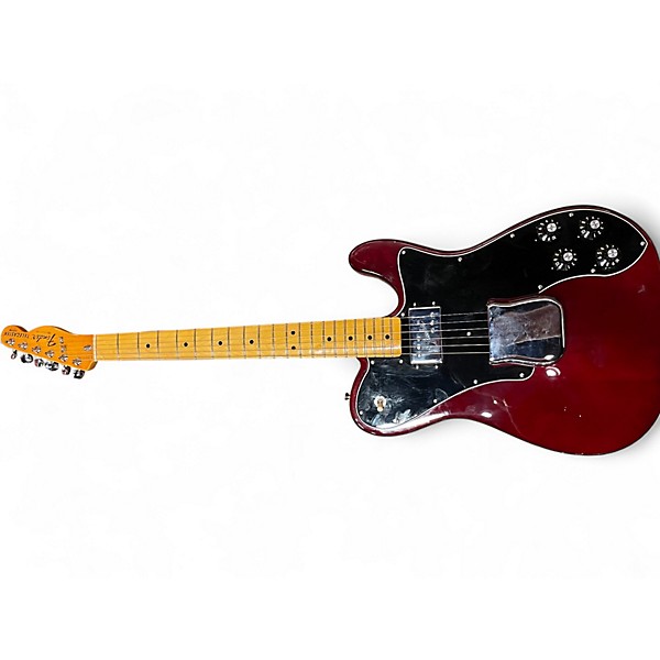 Used 2022 Fender AV II 77 TELE CUSTOM MN  Wine Solid Body Electric Guitar
