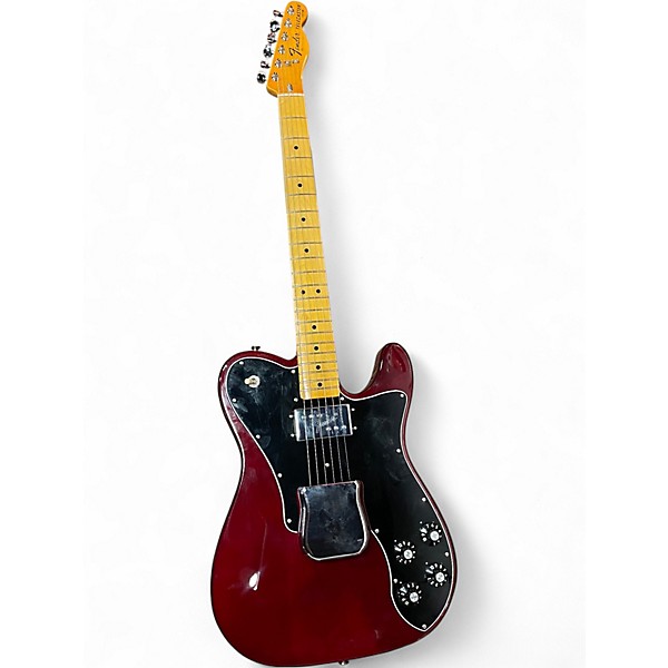 Used 2022 Fender AV II 77 TELE CUSTOM MN  Wine Solid Body Electric Guitar