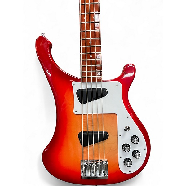 Used Rickenbacker 4003S/5 Fireglo Electric Bass Guitar
