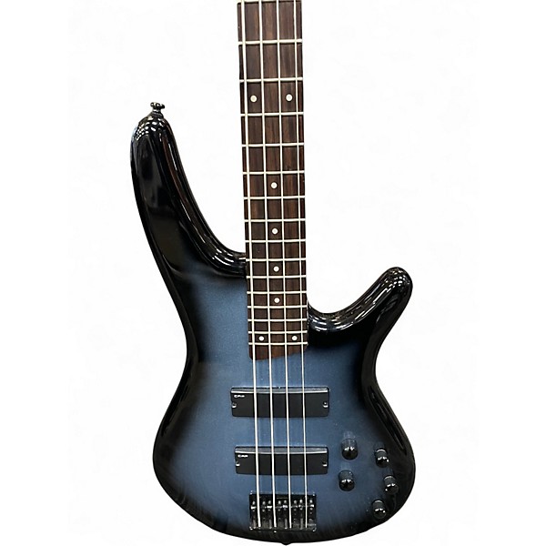 Used Ibanez SR250 Blue Burst Electric Bass Guitar