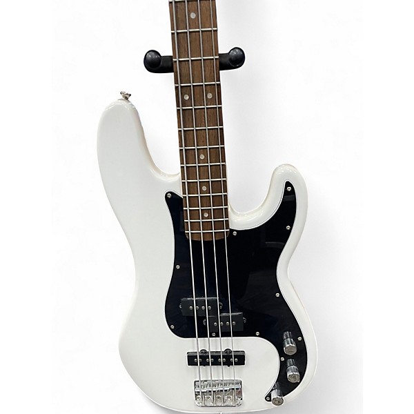 Used Squier Affinity PJ Bass WHITE Electric Bass Guitar