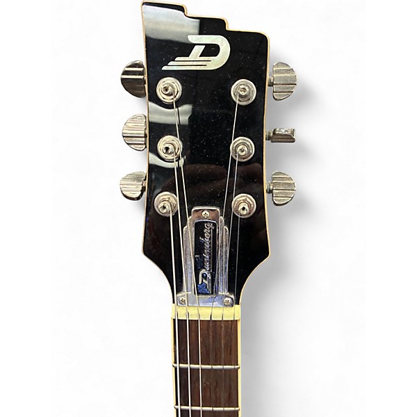 Used Duesenberg Starplayer TV BLACK SPARKLE Hollow Body Electric Guitar