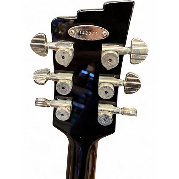 Used Duesenberg Starplayer TV BLACK SPARKLE Hollow Body Electric Guitar