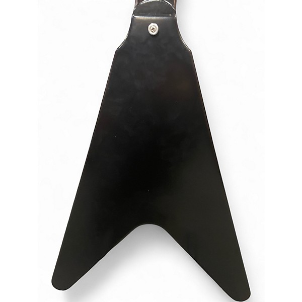 Used 2011 Gibson Melody Maker flying V black Solid Body Electric Guitar