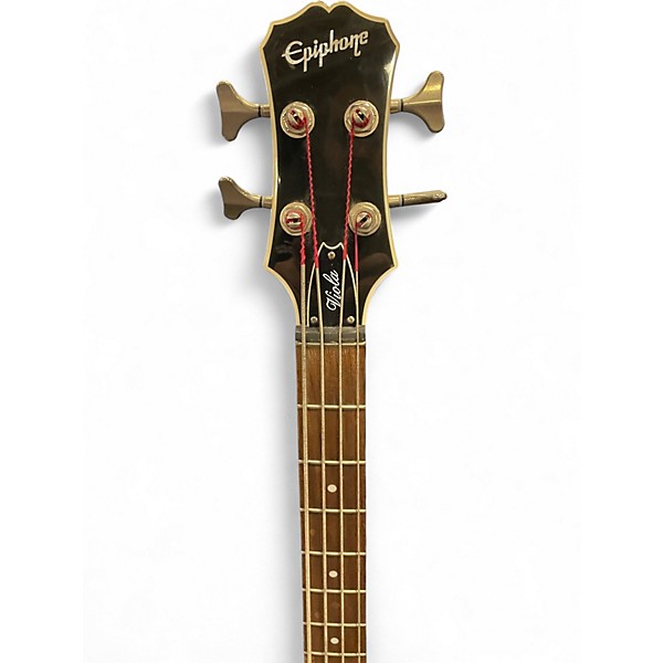 Used Epiphone Viola 3 Color Sunburst Electric Bass Guitar