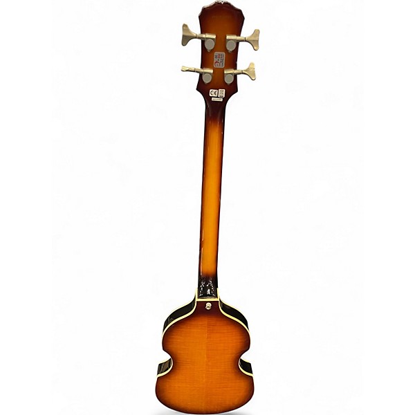 Used Epiphone Viola 3 Color Sunburst Electric Bass Guitar