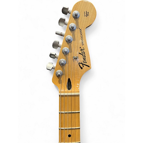 Used 2015 Fender Standard Stratocaster Brown Sunburst Solid Body Electric Guitar