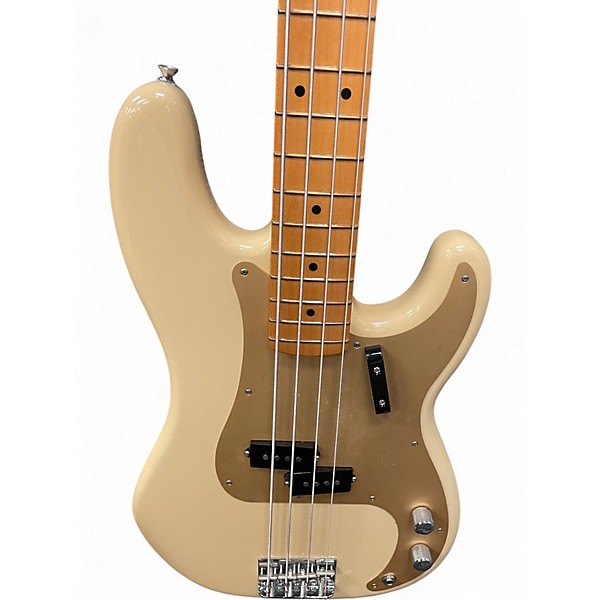 Used Fender Vintera II 50s Precision Bass Desert Sand Electric Bass Guitar