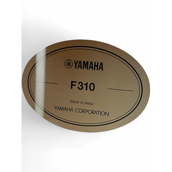 Used 2010s Yamaha F310 Natural Acoustic Guitar