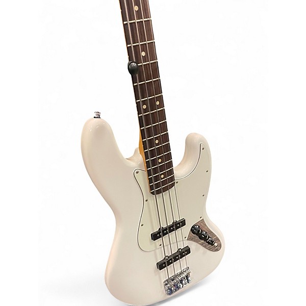 Used Fender Player Jazz Bass WHITE Electric Bass Guitar