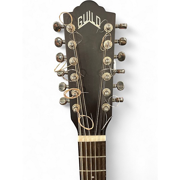 Used Guild F2512E Natural 12 String Acoustic Electric Guitar