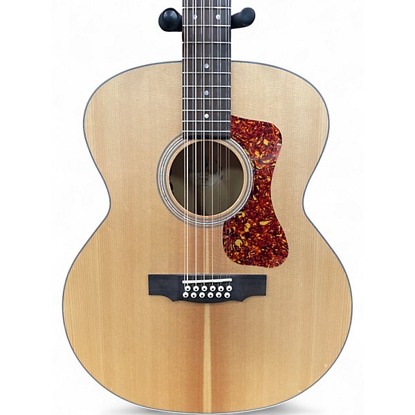 Used Guild F2512E Natural 12 String Acoustic Electric Guitar
