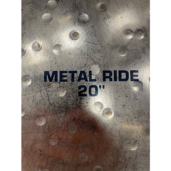 Used Paiste 20in Alpha Metal Ride Brilliant Cymbal