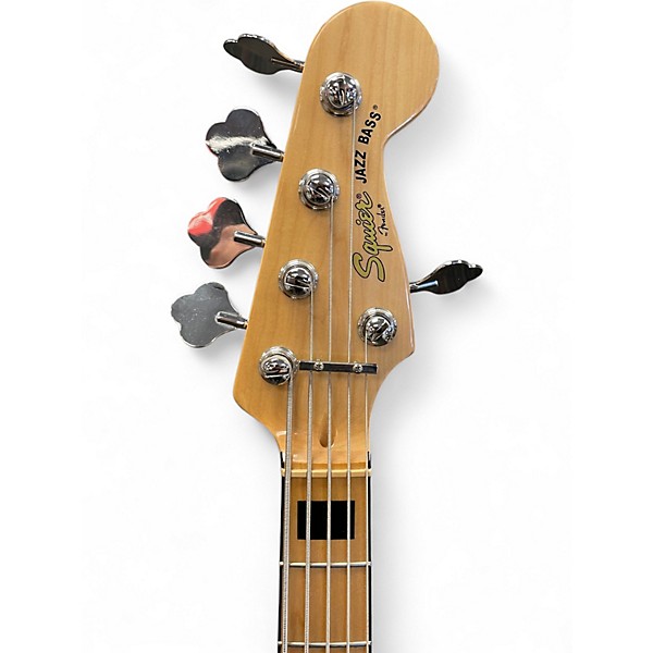 Used Squier Classic Vibe '70s Jazz Bass V 5-String Natural Electric Bass Guitar
