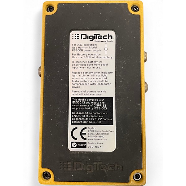 Used DigiTech Crossroads Eric Clapton Overdrive Effect Pedal