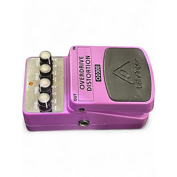 Used Behringer OD300 Overdrive/Distortion Effect Pedal