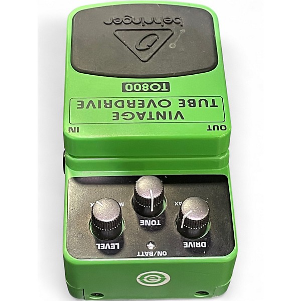 Used Behringer TO800 Vintage Tube Overdrive Effect Pedal