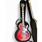Used Gibson Les Paul Studio Trans Red Solid Body Electric Guitar thumbnail