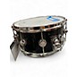 Used DW 14X6.5 Jazz Series Lacquer Custom Gum Mahogany Snare BLACK ICE Drum