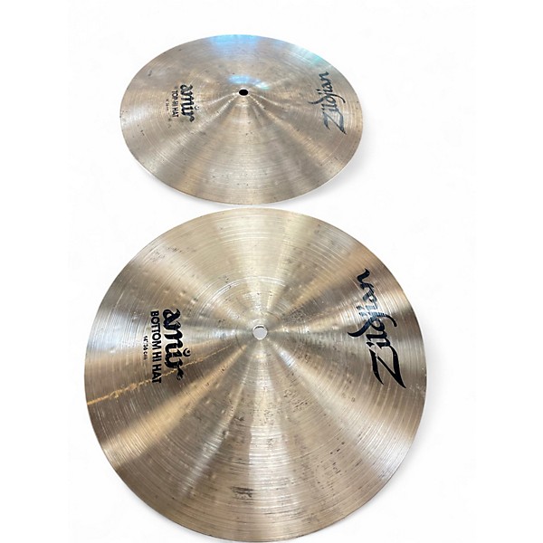 Used Zildjian 14in AMIR HI HAT PAIR Cymbal