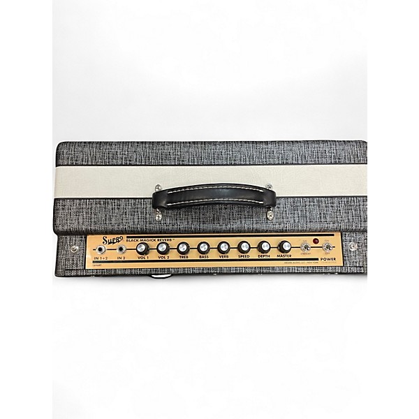 Used Supro 1696RT BLACK MAGICK REVERB Guitar Combo Amp