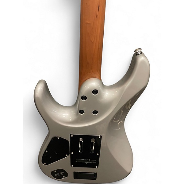 Used Ibanez TOD10 Tim Henson Classic Silver Solid Body Electric Guitar