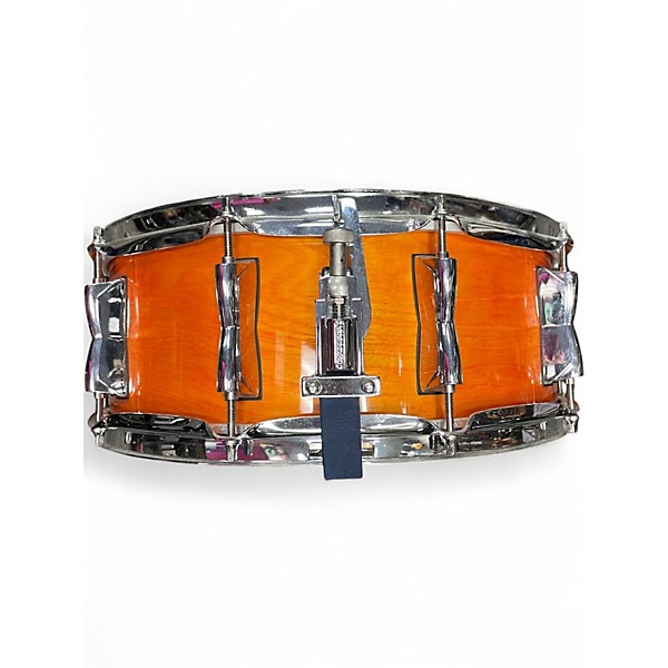 Used Yamaha 14X5.5 Stage Custom Snare Honey Amber Drum