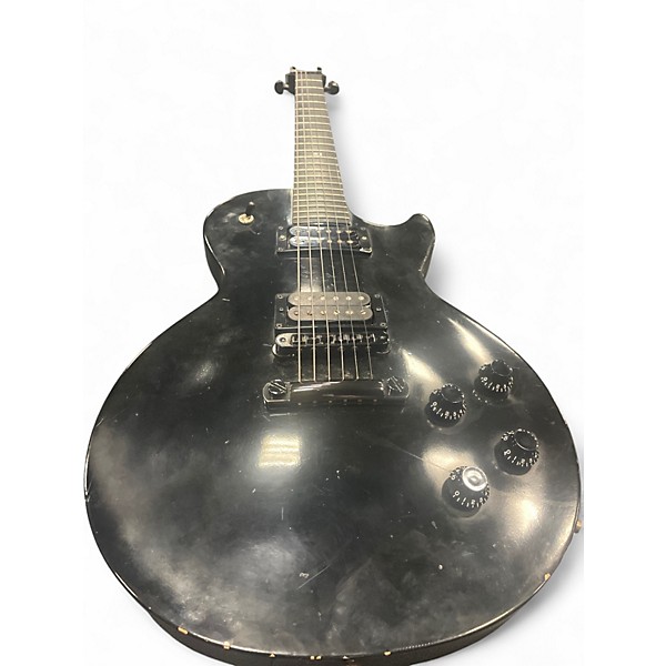 Used Gibson Les Paul Gothic Morte Black Solid Body Electric Guitar