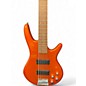 Used Ibanez GSR205 5 String Metallic Orange Electric Bass Guitar