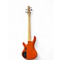 Used Ibanez GSR205 5 String Metallic Orange Electric Bass Guitar