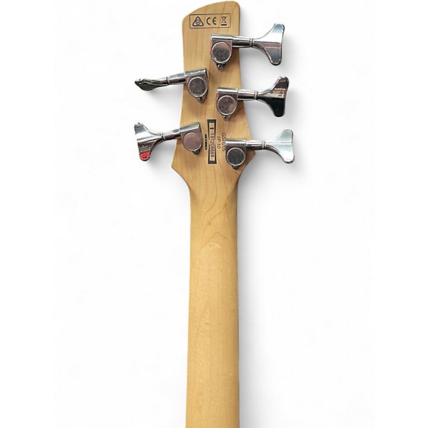 Used Ibanez GSR205 5 String Metallic Orange Electric Bass Guitar