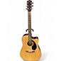 Used Fender CD-60SCE Natural Acoustic Electric Guitar thumbnail
